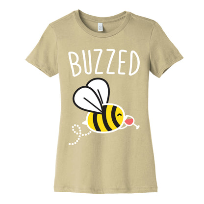 Buzzed Wine Bee Women's Cotton Tee