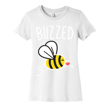 Buzzed Wine Bee Women's Cotton Tee
