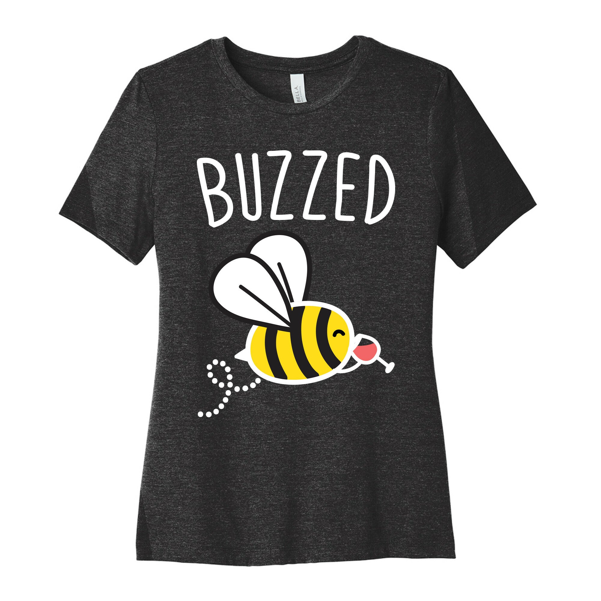 Buzzed Wine Bee Women's Cotton Tee