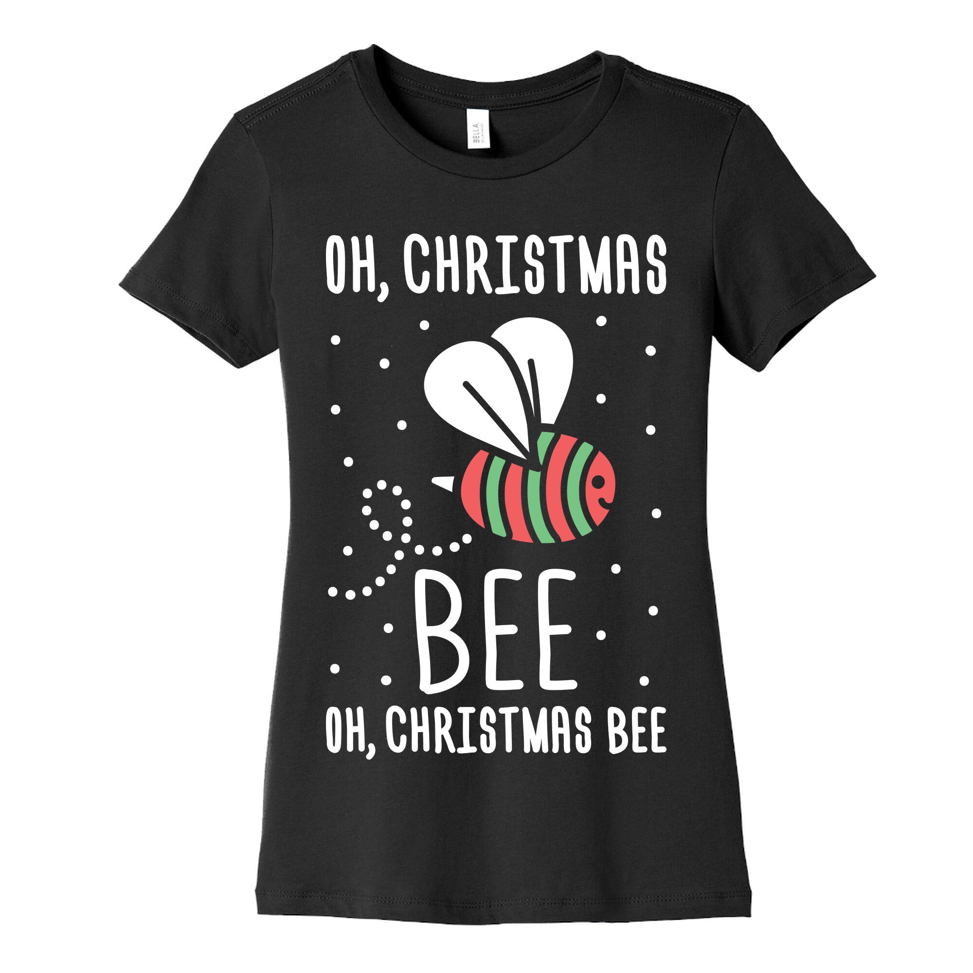 Oh, Christmas Bee Women's Cotton Tee