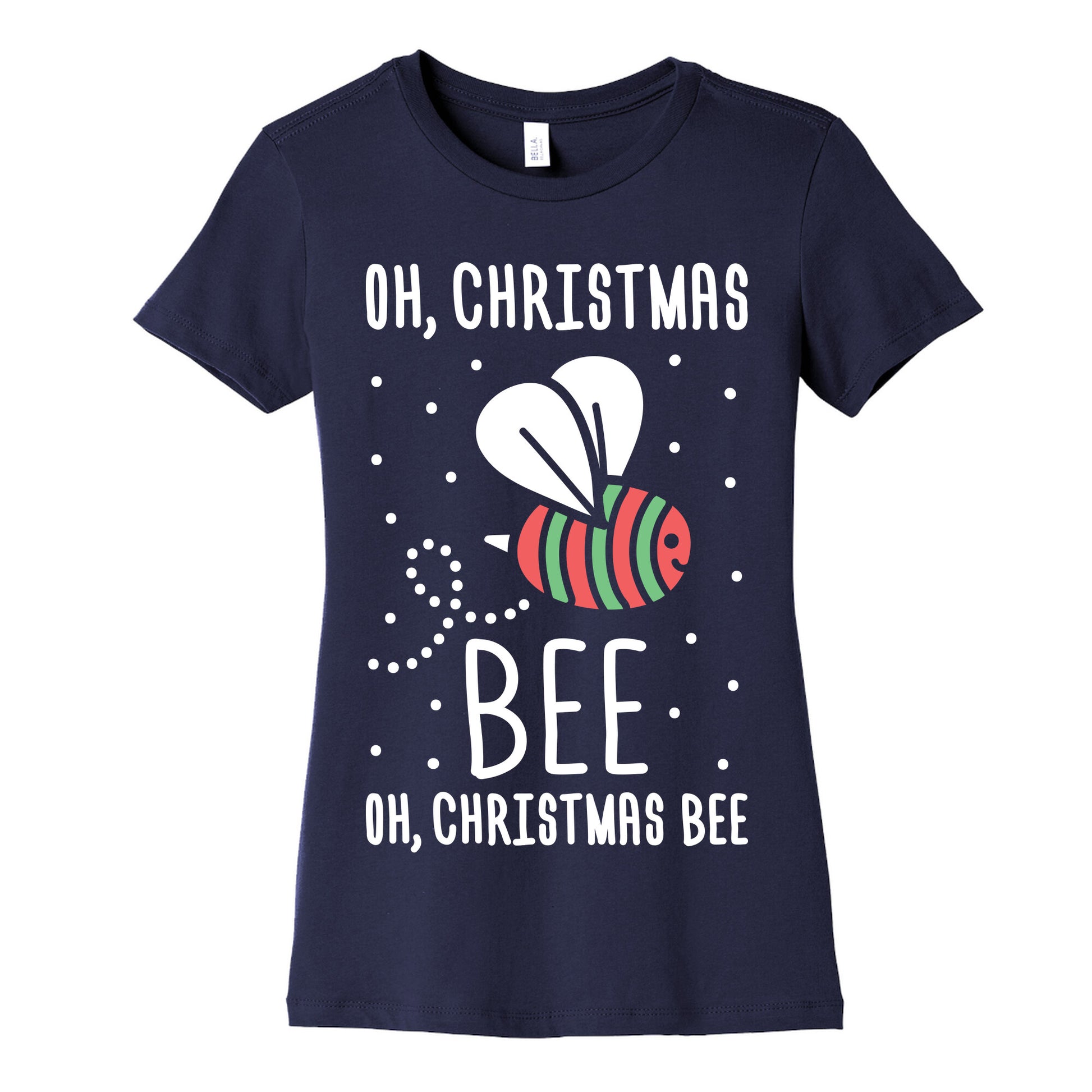Oh, Christmas Bee Women's Cotton Tee
