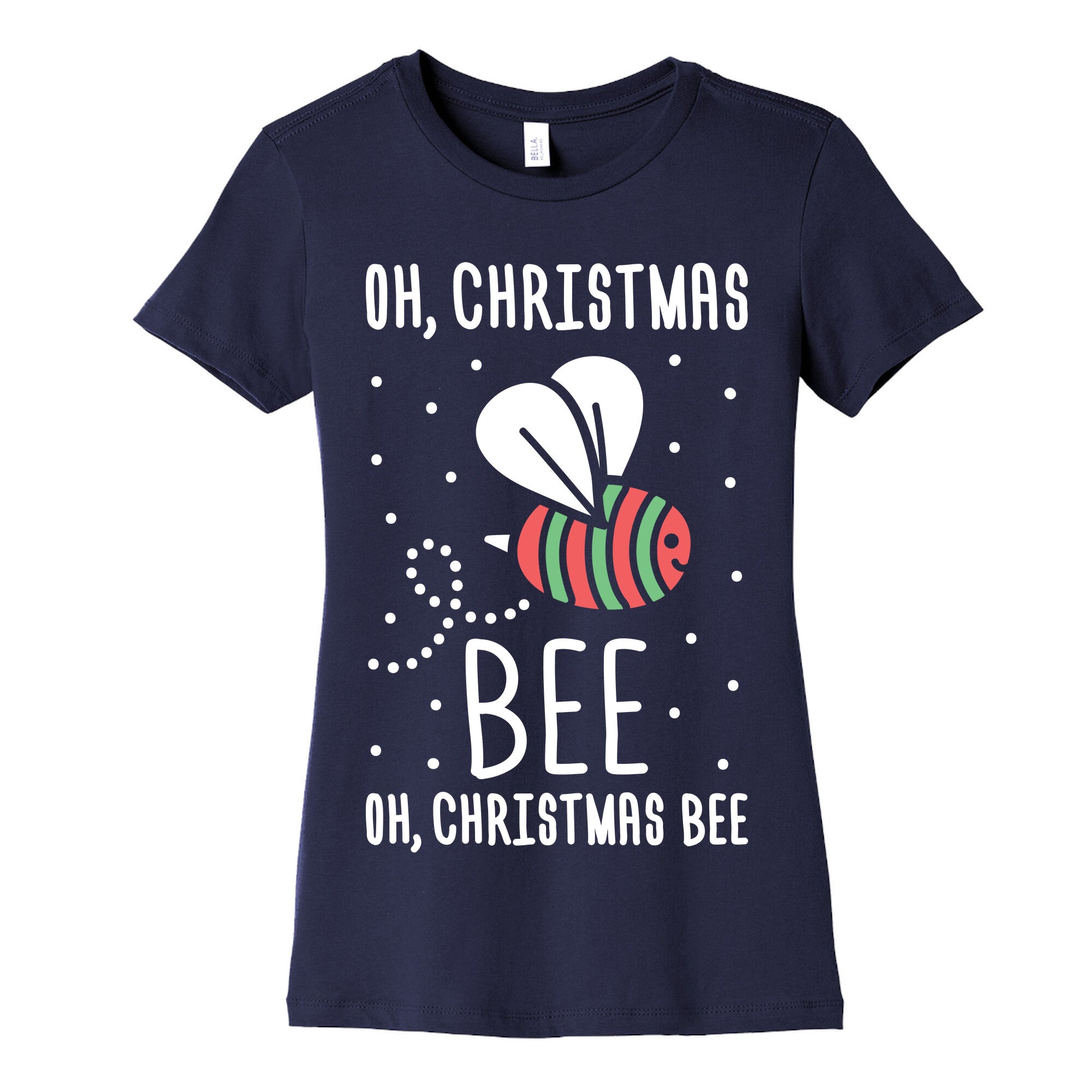 Oh, Christmas Bee Women's Cotton Tee