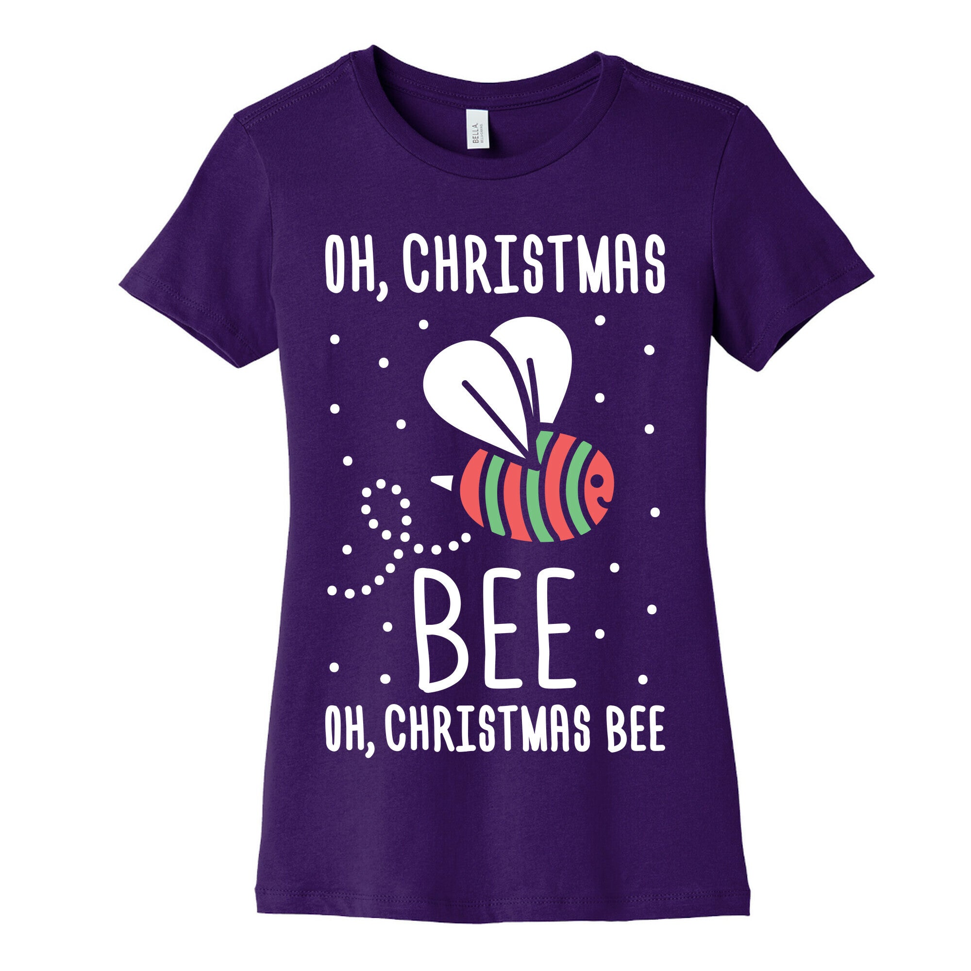 Oh, Christmas Bee Women's Cotton Tee