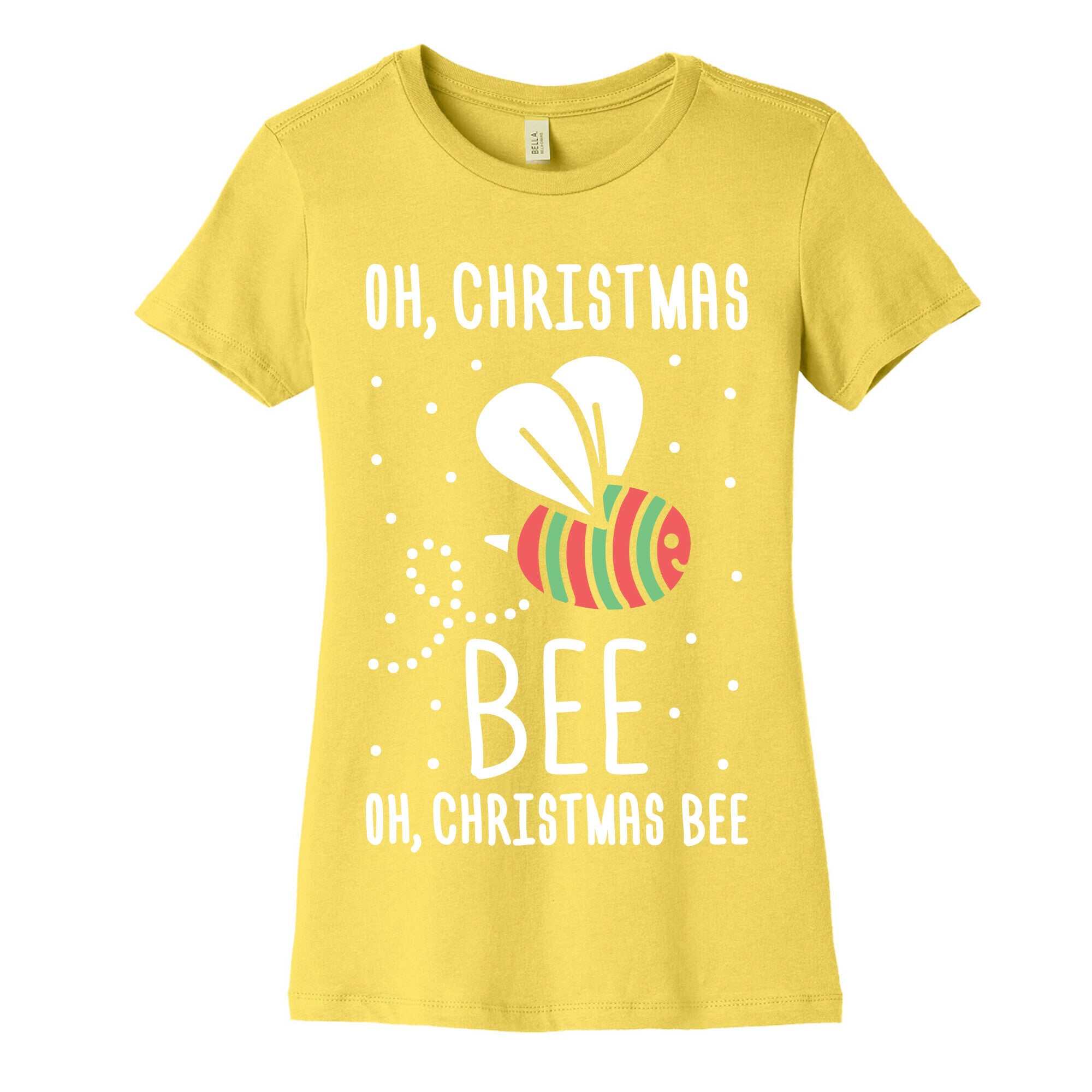 Oh, Christmas Bee Women's Cotton Tee