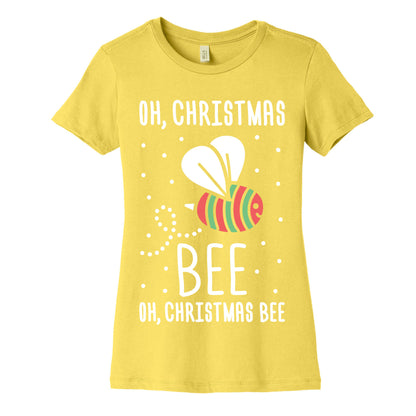 Oh, Christmas Bee Women's Cotton Tee