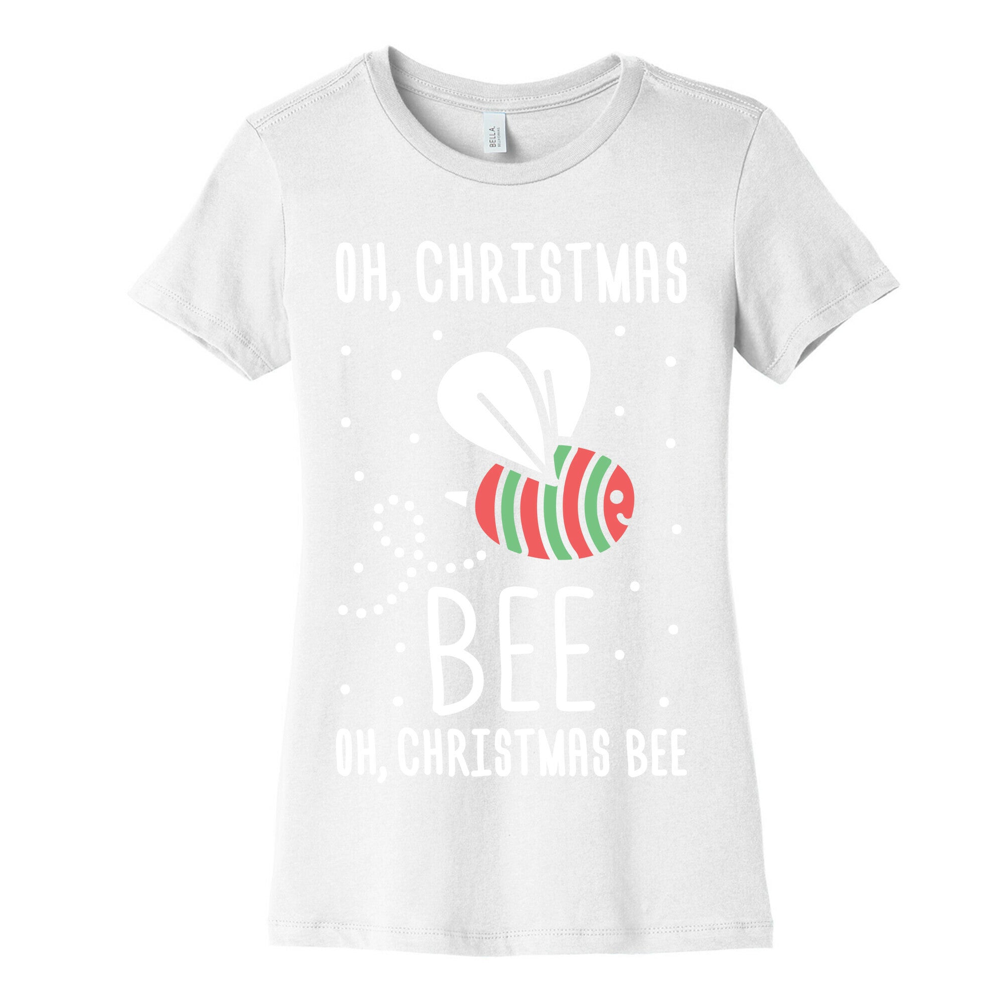 Oh, Christmas Bee Women's Cotton Tee