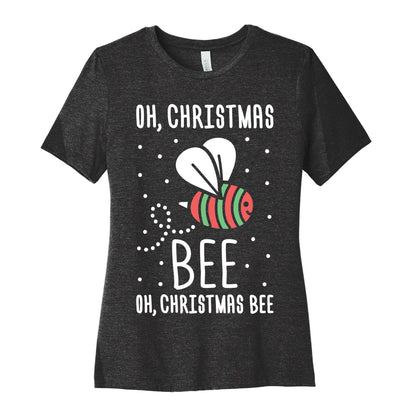 Oh, Christmas Bee Women's Cotton Tee