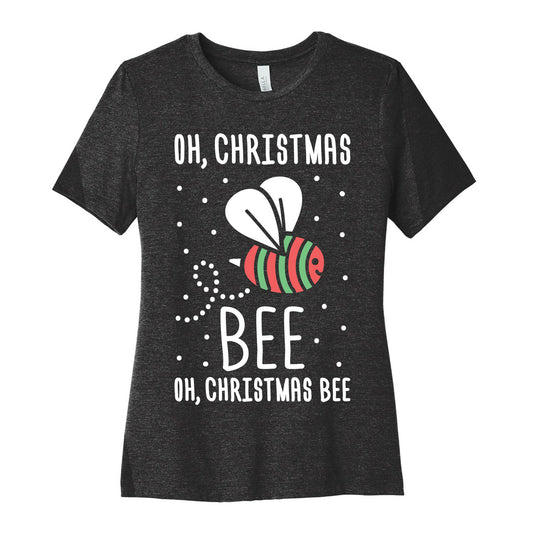 Oh, Christmas Bee Women's Cotton Tee