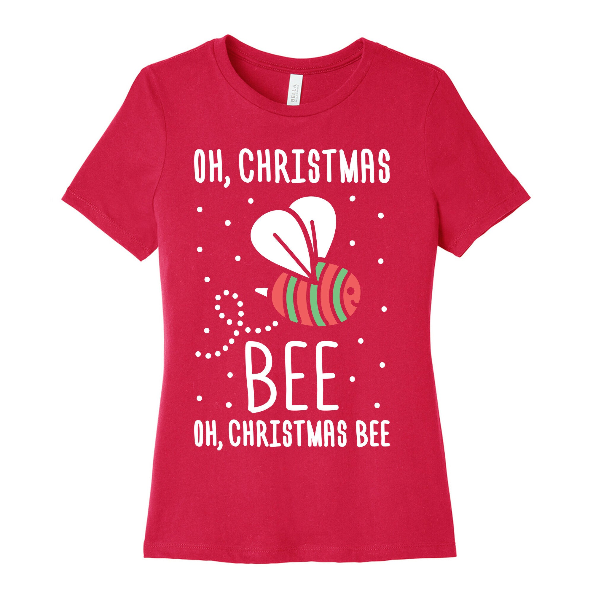 Oh, Christmas Bee Women's Cotton Tee