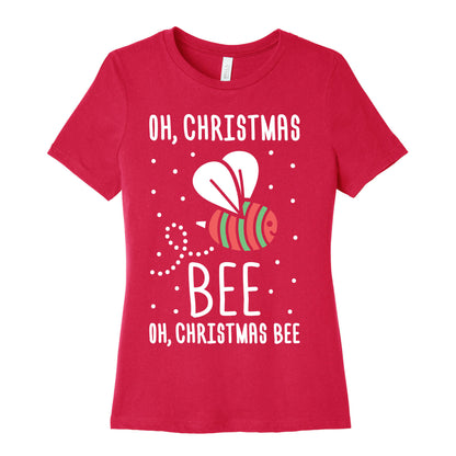 Oh, Christmas Bee Women's Cotton Tee