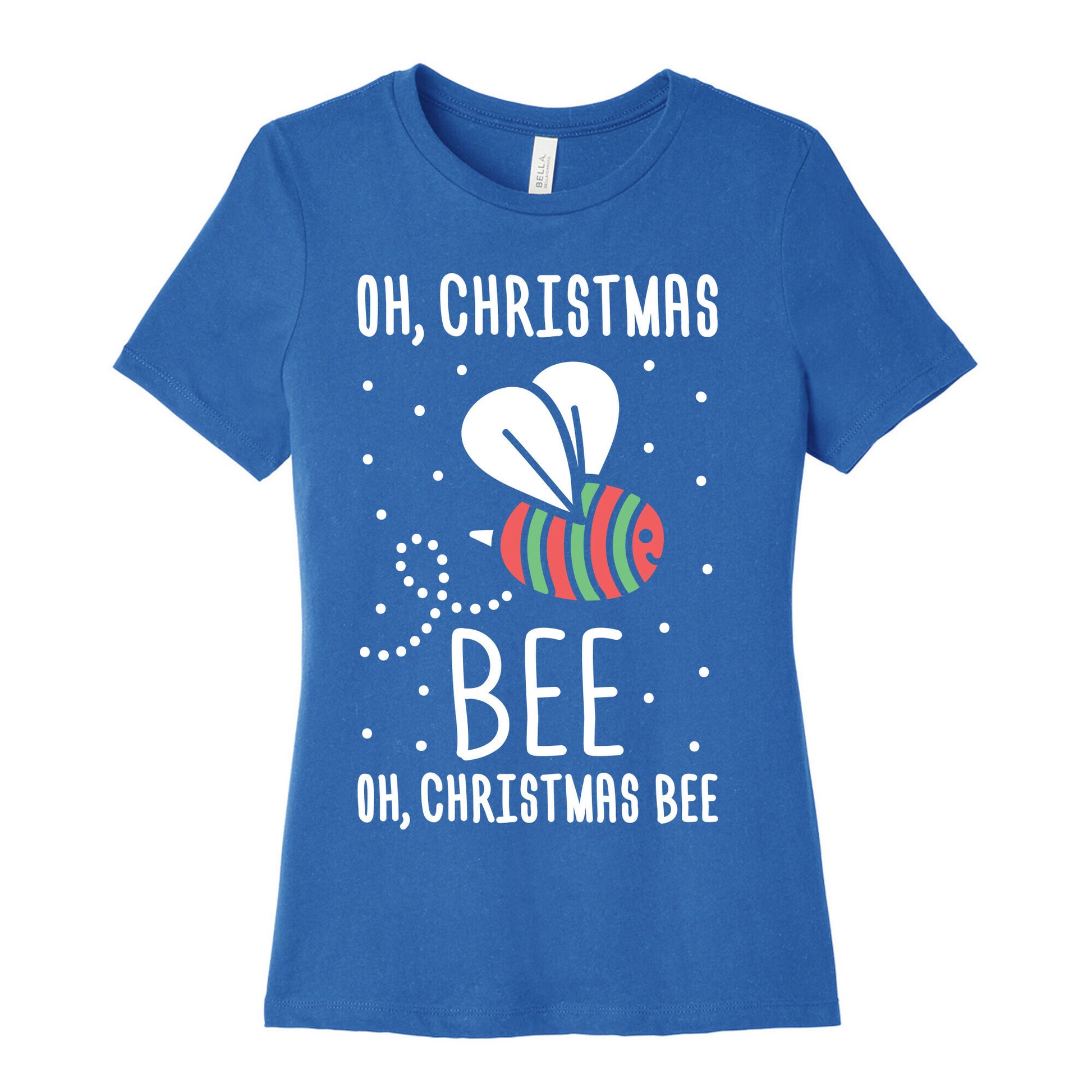 Oh, Christmas Bee Women's Cotton Tee