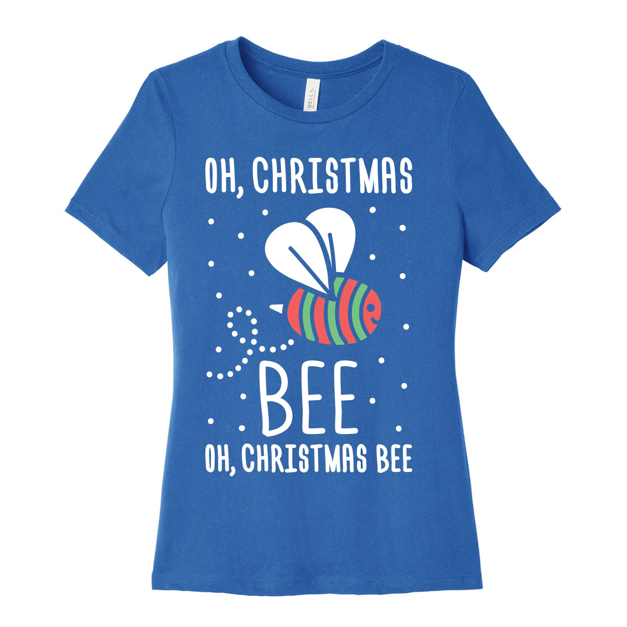 Oh, Christmas Bee Women's Cotton Tee