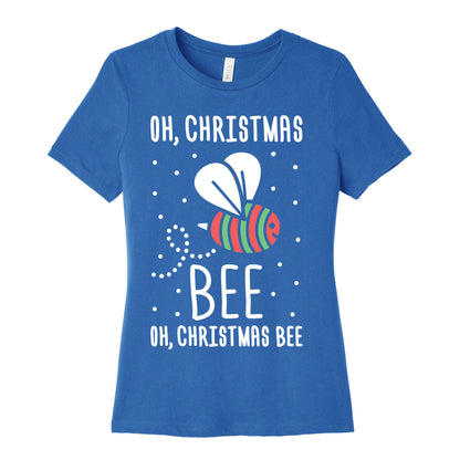 Oh, Christmas Bee Women's Cotton Tee