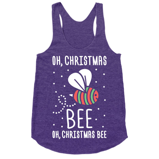 Oh, Christmas Bee Racerback Tank