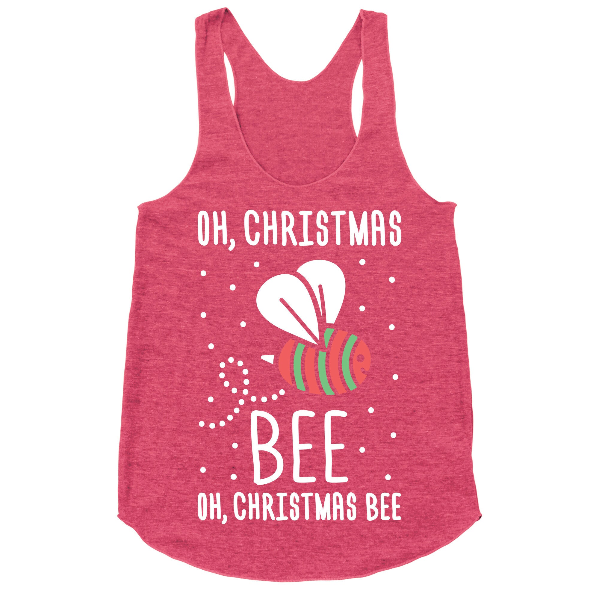 Oh, Christmas Bee Racerback Tank