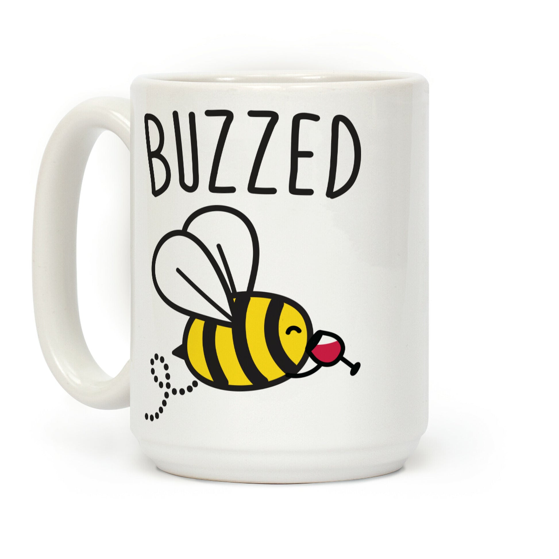 Buzzed Wine Bee Coffee Mug