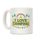 I Love Camping (Pocket Camp Parody) Coffee Mug