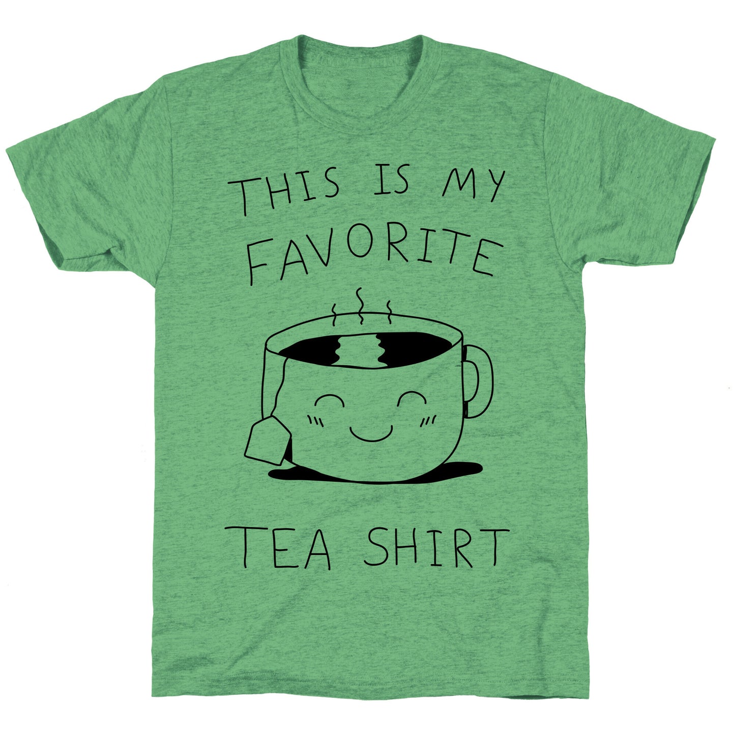 This Is My Favorite Tea Shirt Unisex Triblend Tee