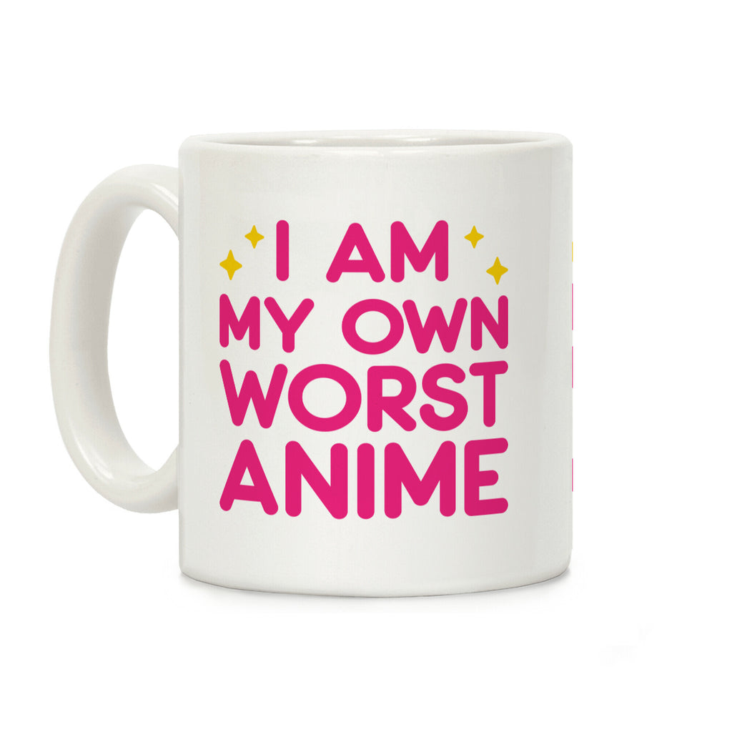 I Am My Own Worst Anime Coffee Mug