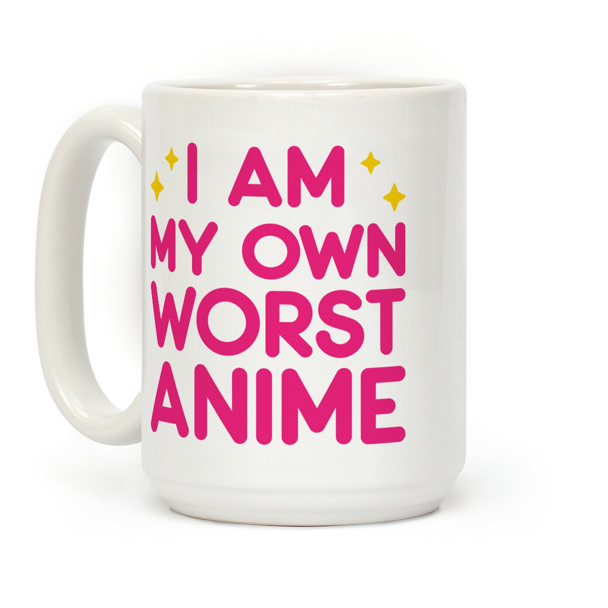 I Am My Own Worst Anime Coffee Mug