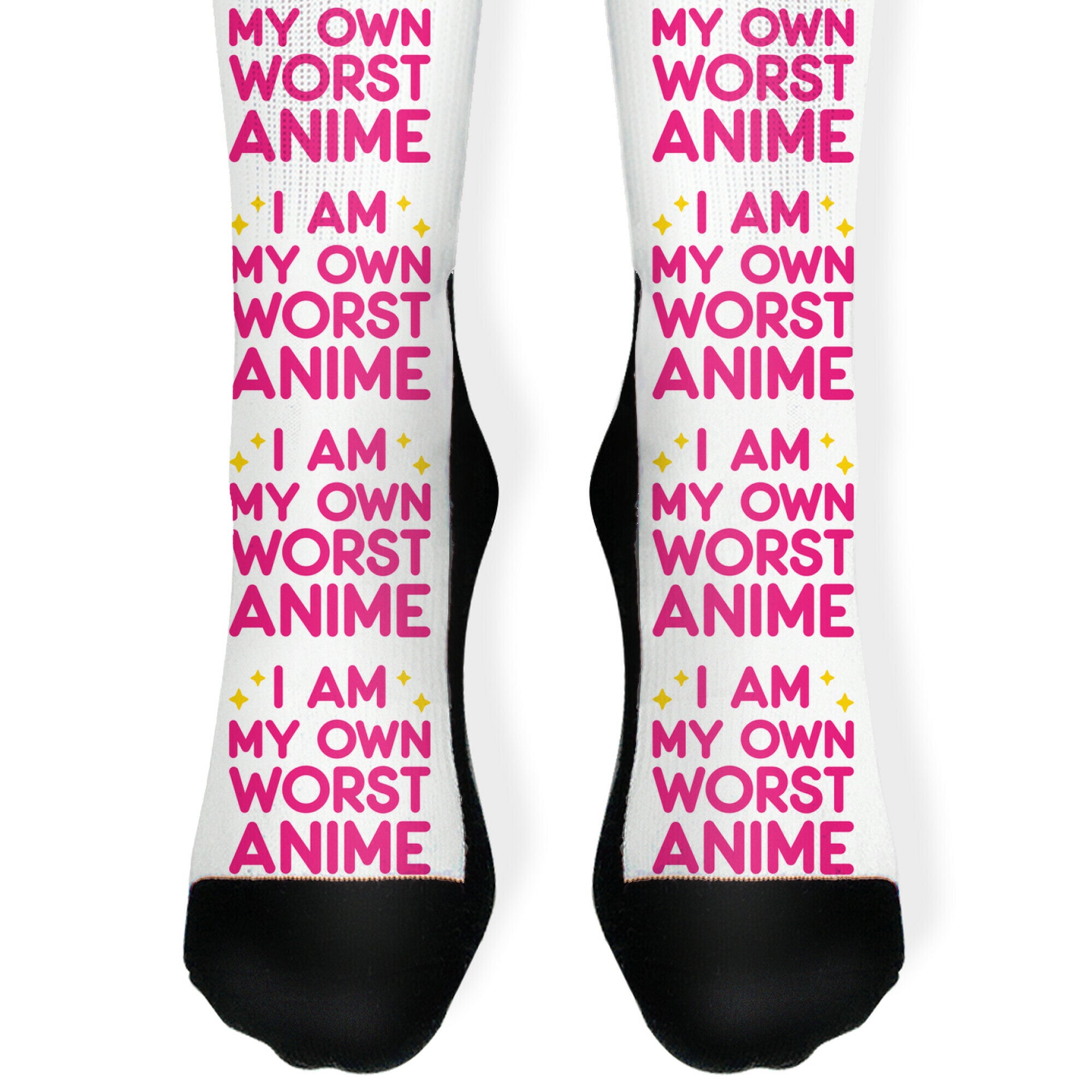 I Am My Own Worst Anime Socks