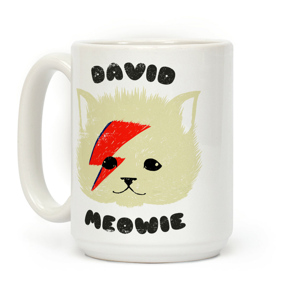David Meowie Coffee Mug