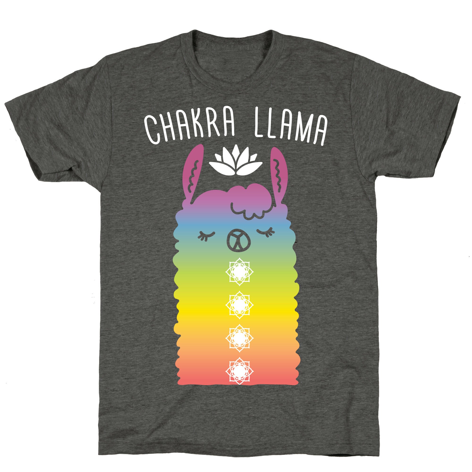 Chakra Llama Unisex Triblend Tee