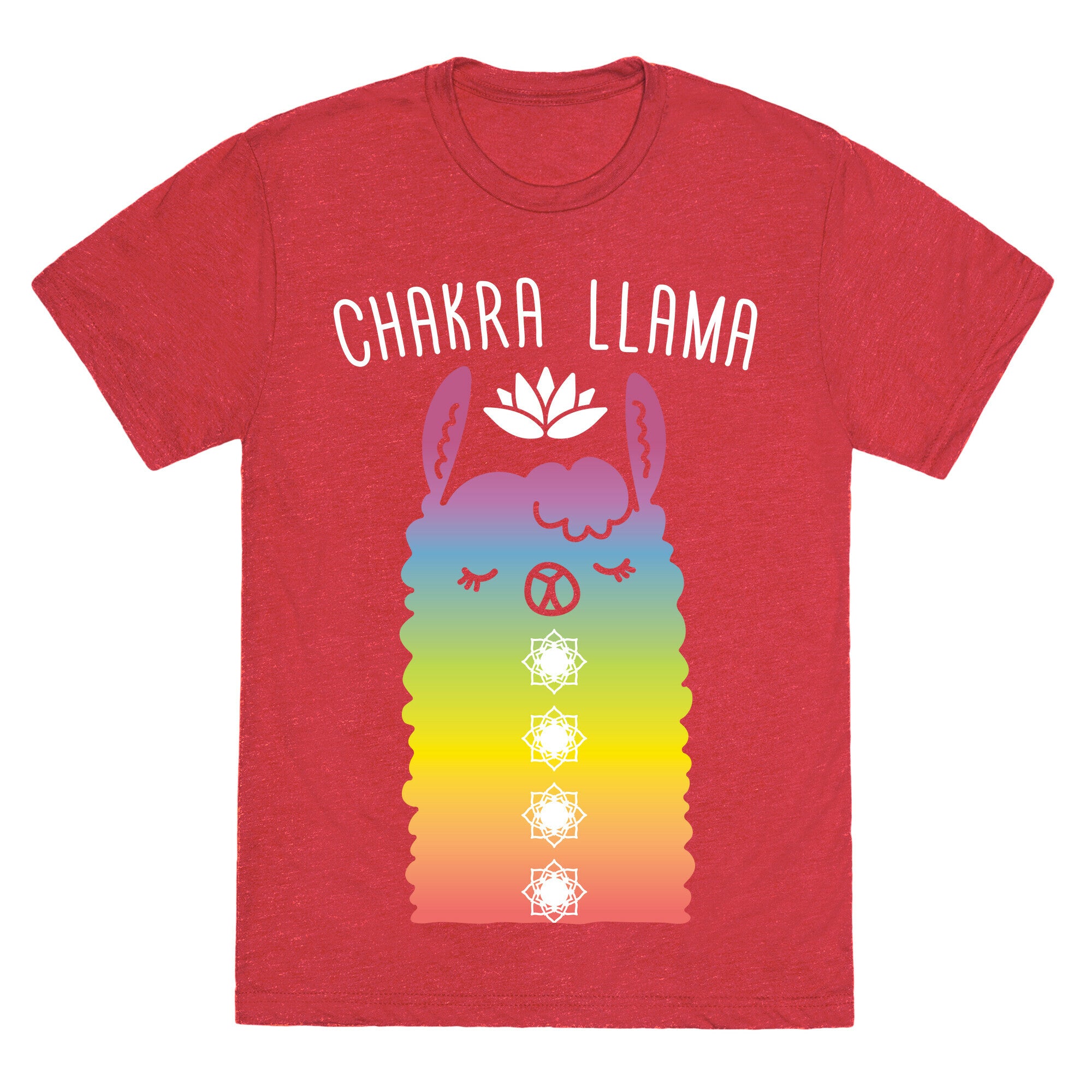 Chakra Llama Unisex Triblend Tee