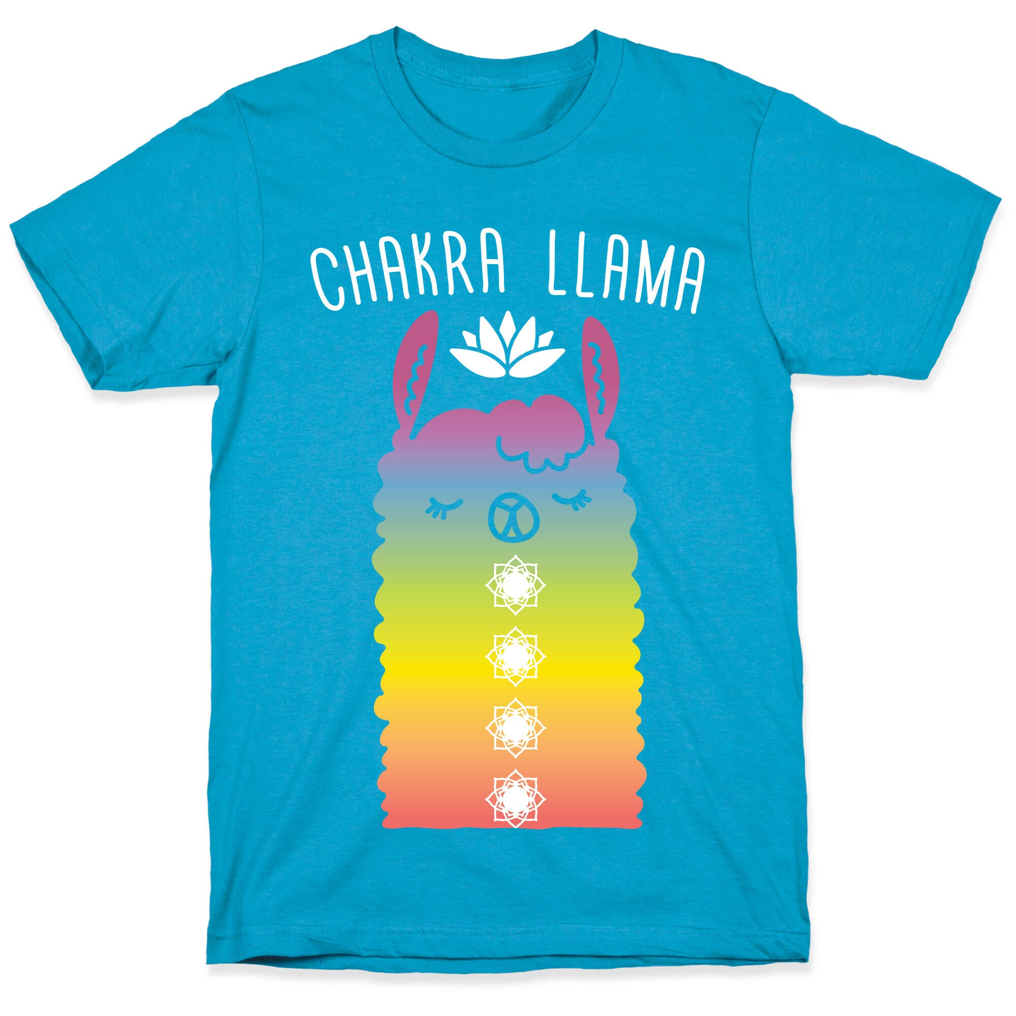 Chakra Llama Unisex Triblend Tee