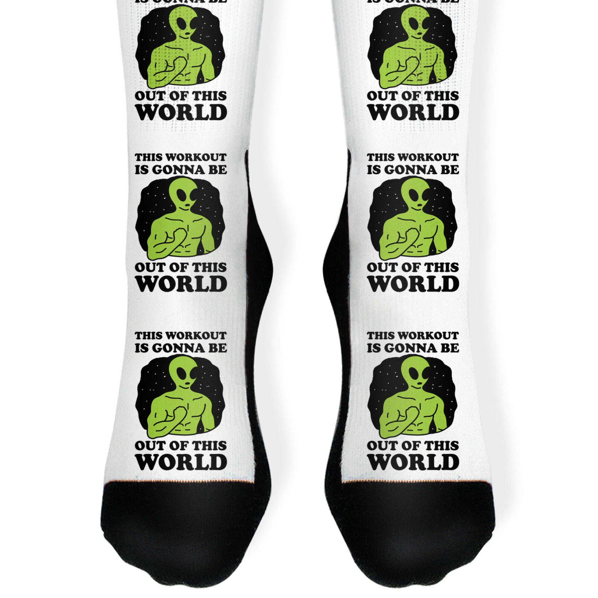 This Workout Is Gonna Be Out Of This World Socks