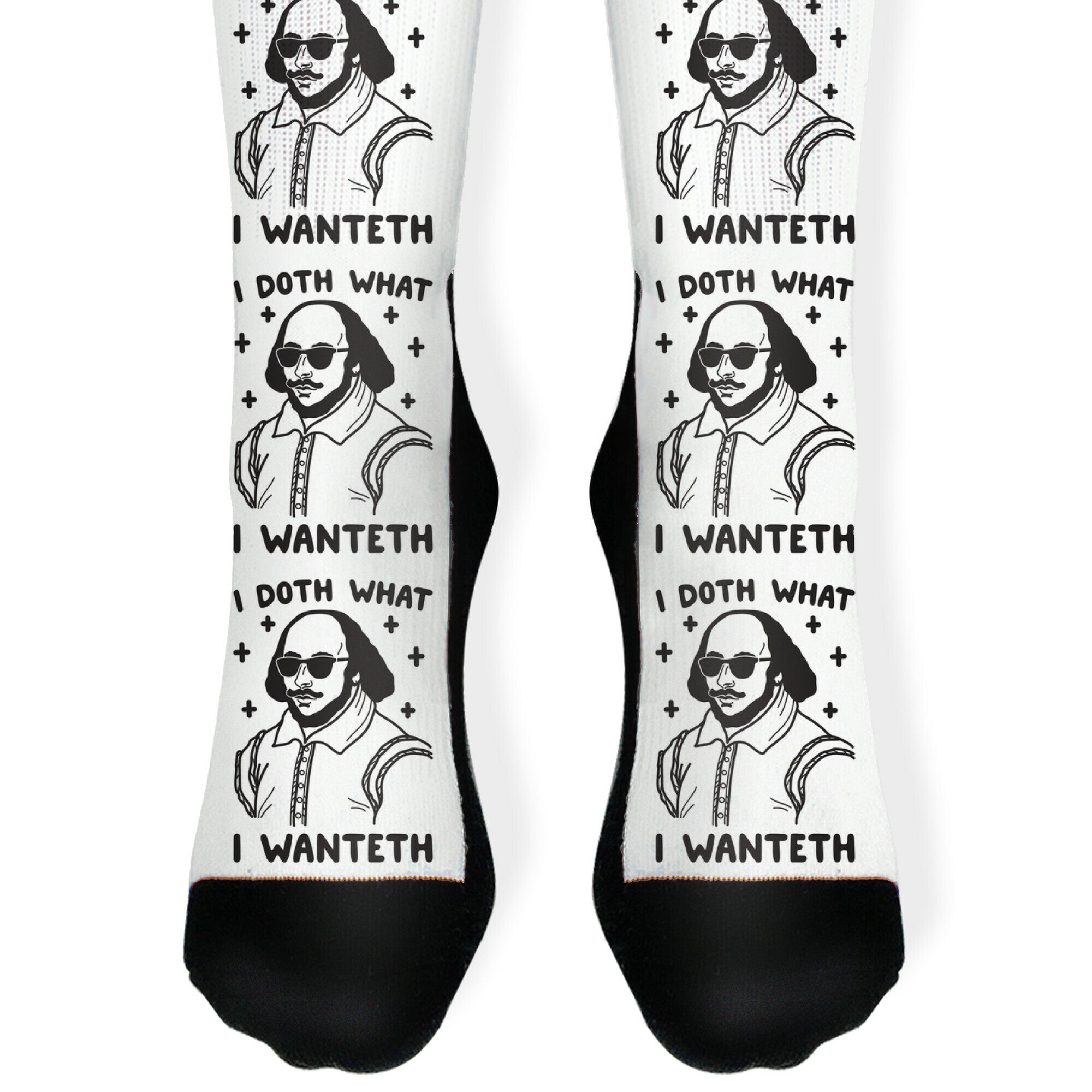 I Doth What I Wanteth Socks