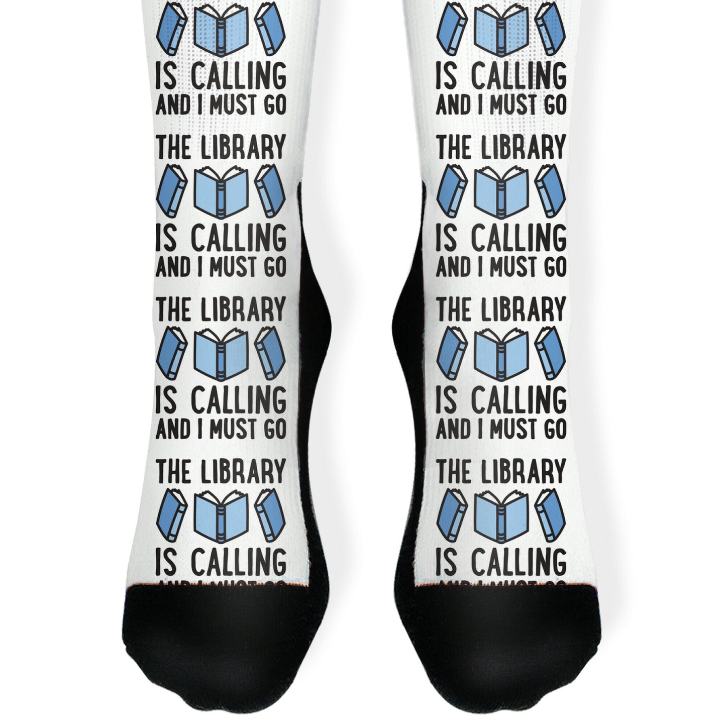 The Library Is Calling And I Must Go Socks