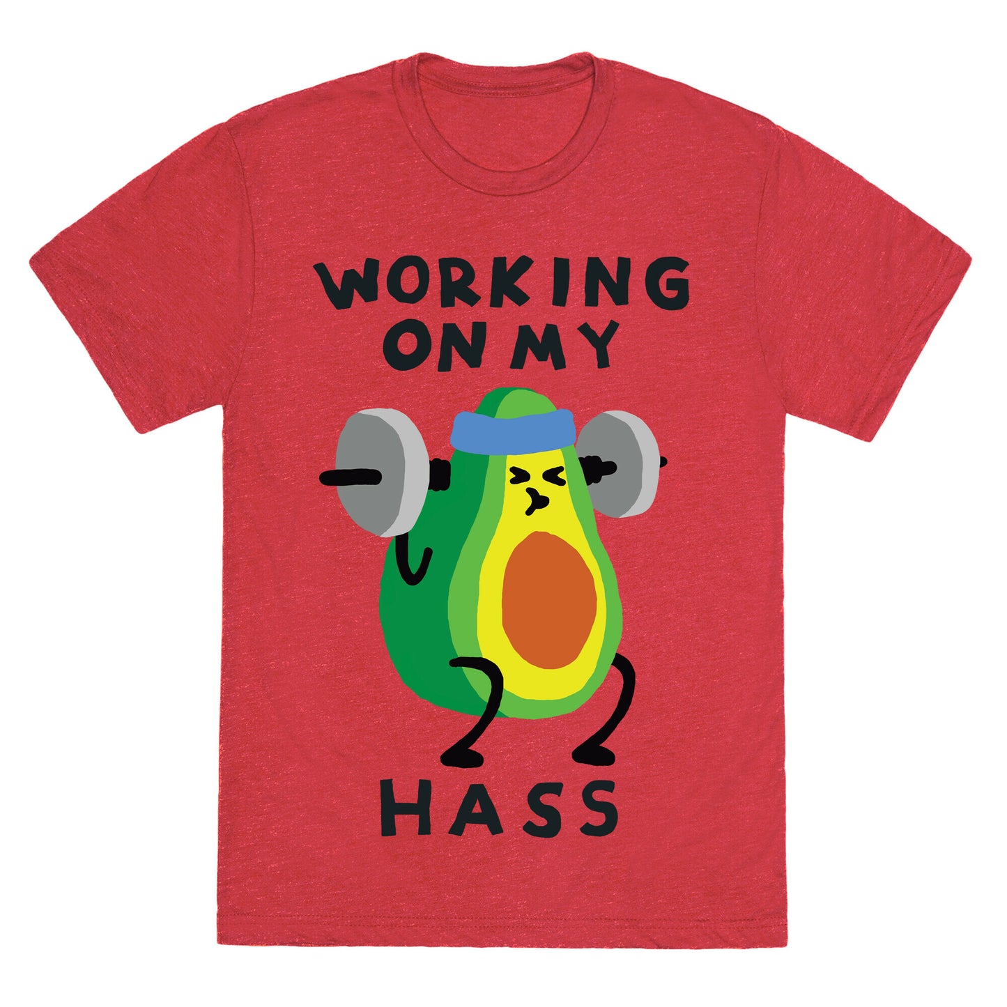 Working On My Hass Unisex Triblend Tee