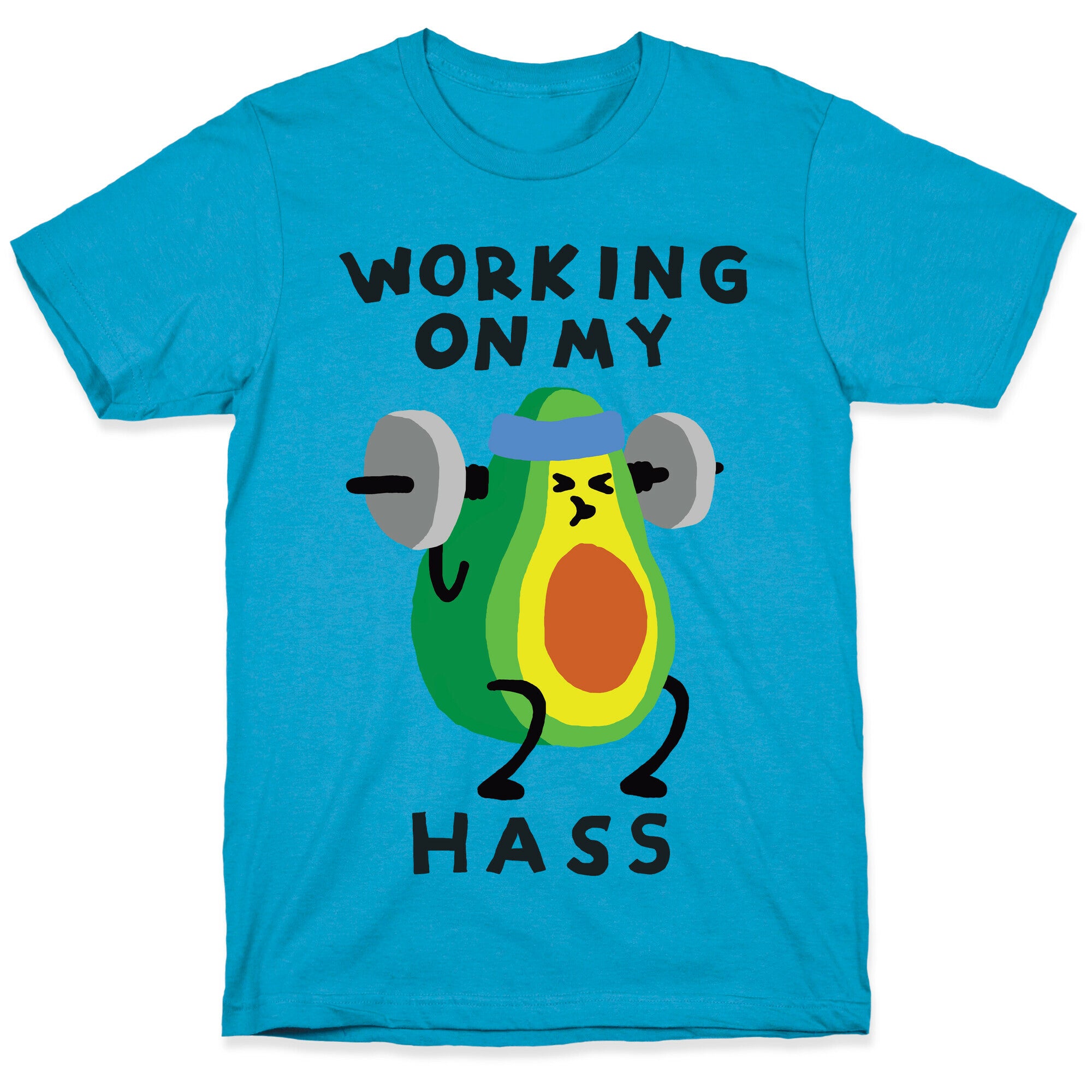 Working On My Hass Unisex Triblend Tee