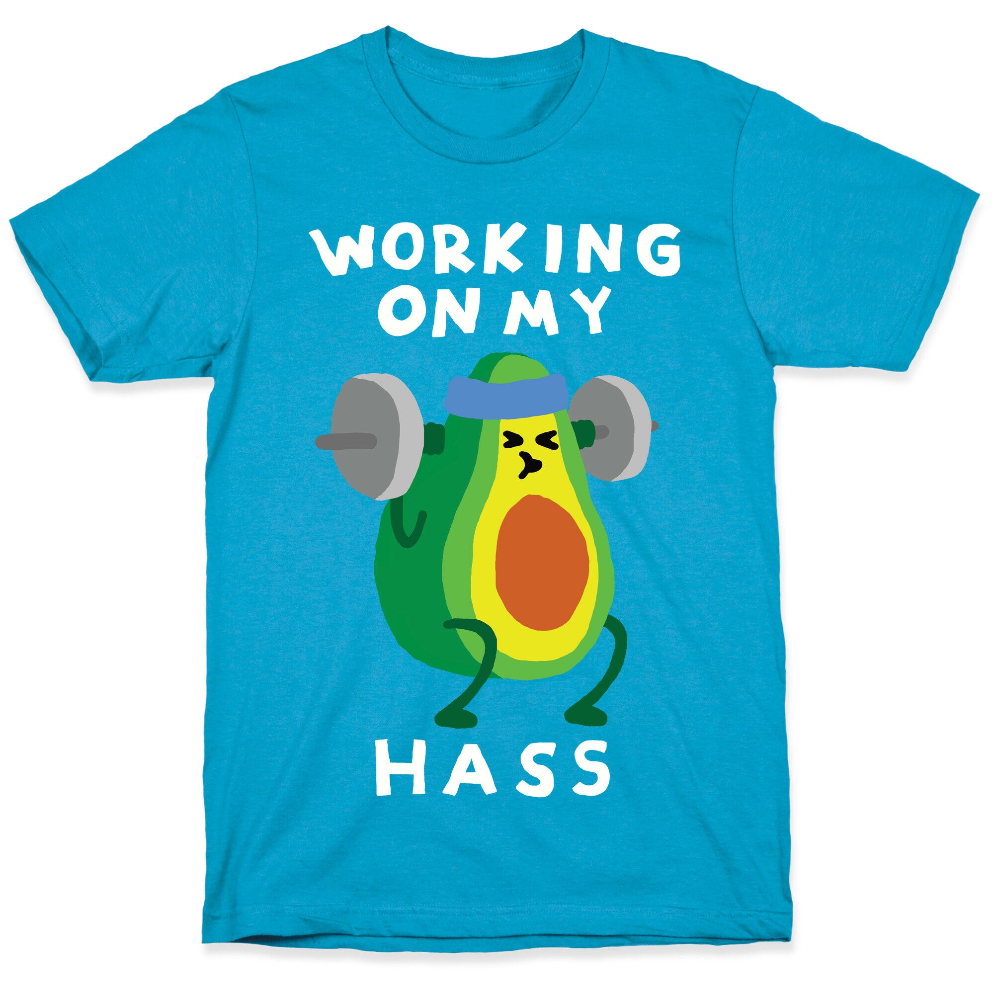 Working On My Hass Unisex Triblend Tee