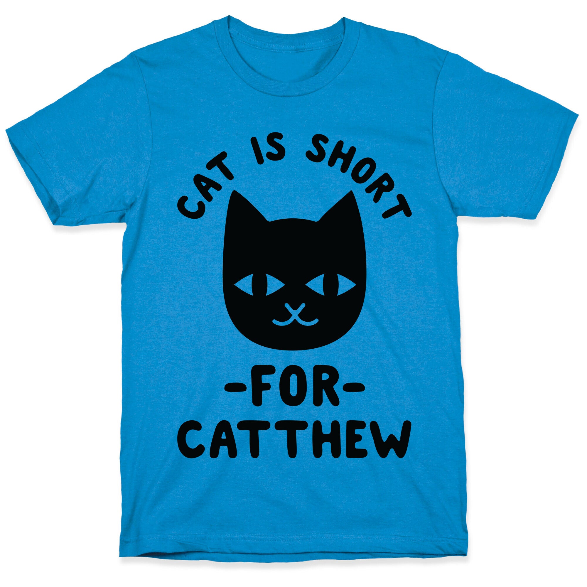 Cat is Short For Catthew T-Shirt | LookHUMAN