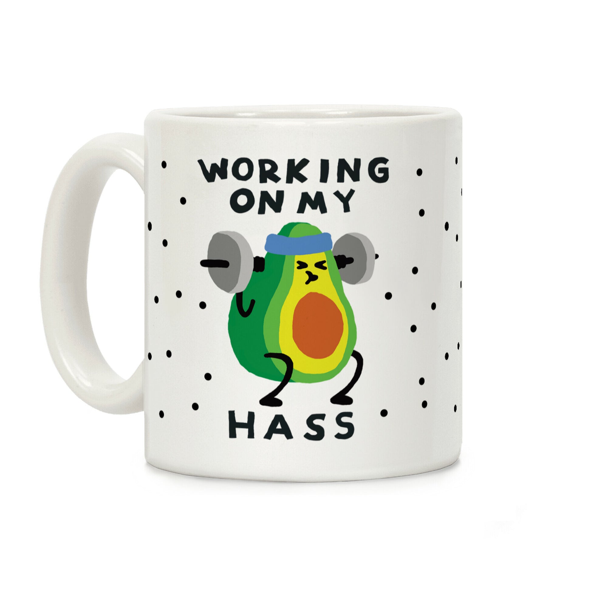 Working On My Hass Coffee Mug