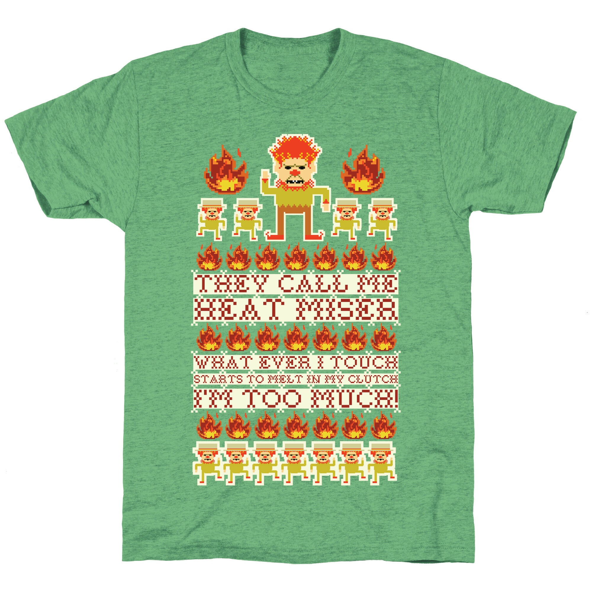 They Call Me Heat Miser Unisex Triblend Tee