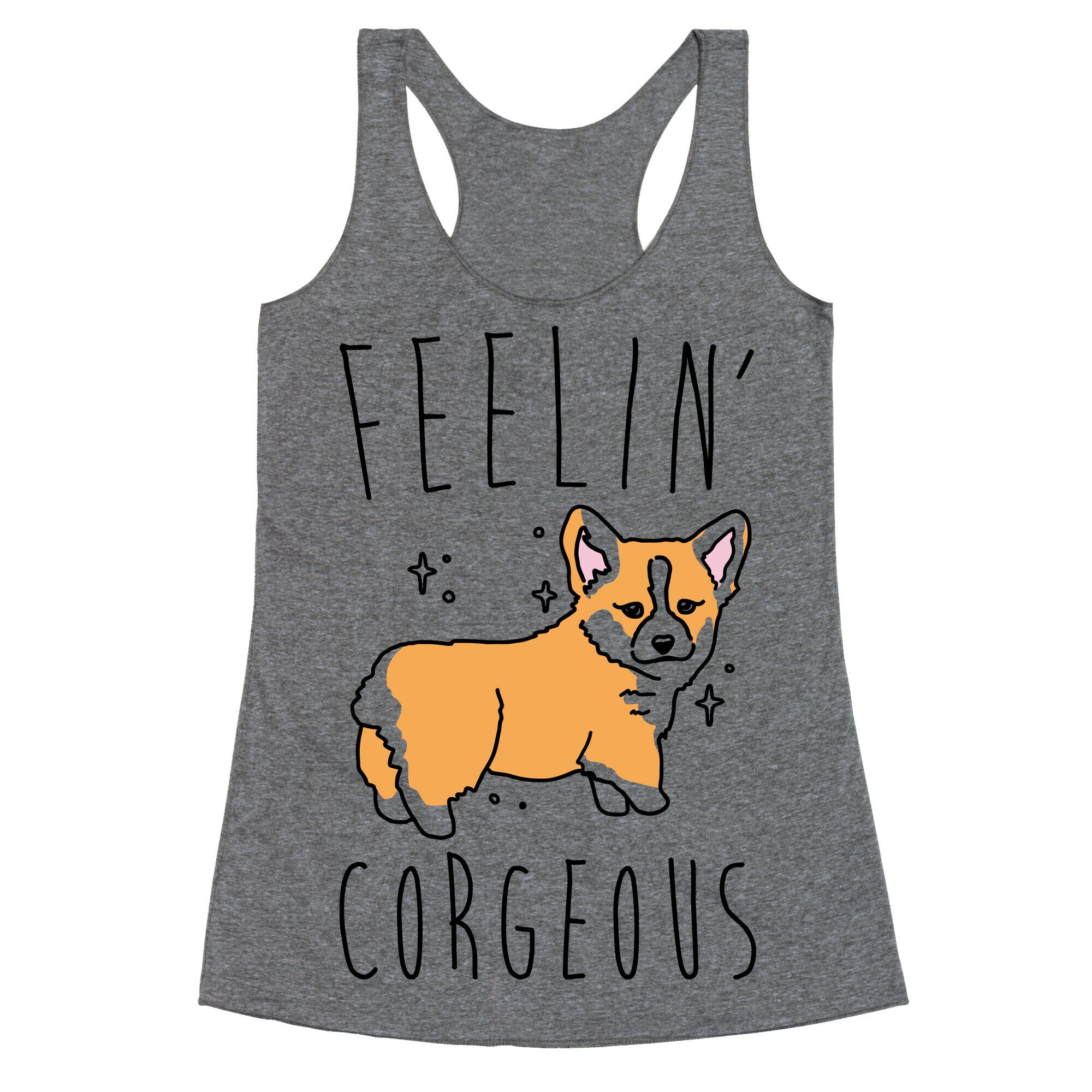 Feelin' Corgeous Racerback Tank