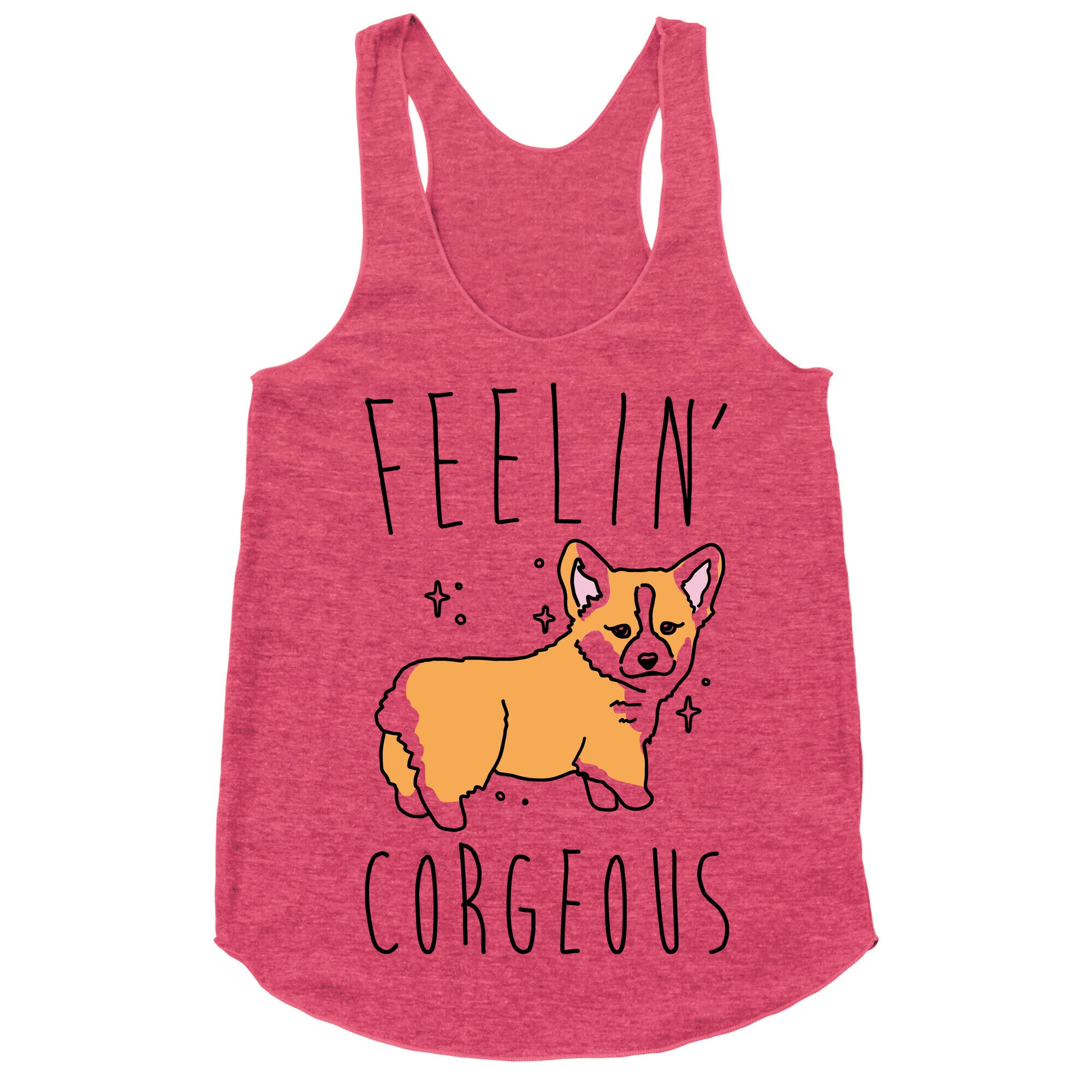 Feelin' Corgeous Racerback Tank
