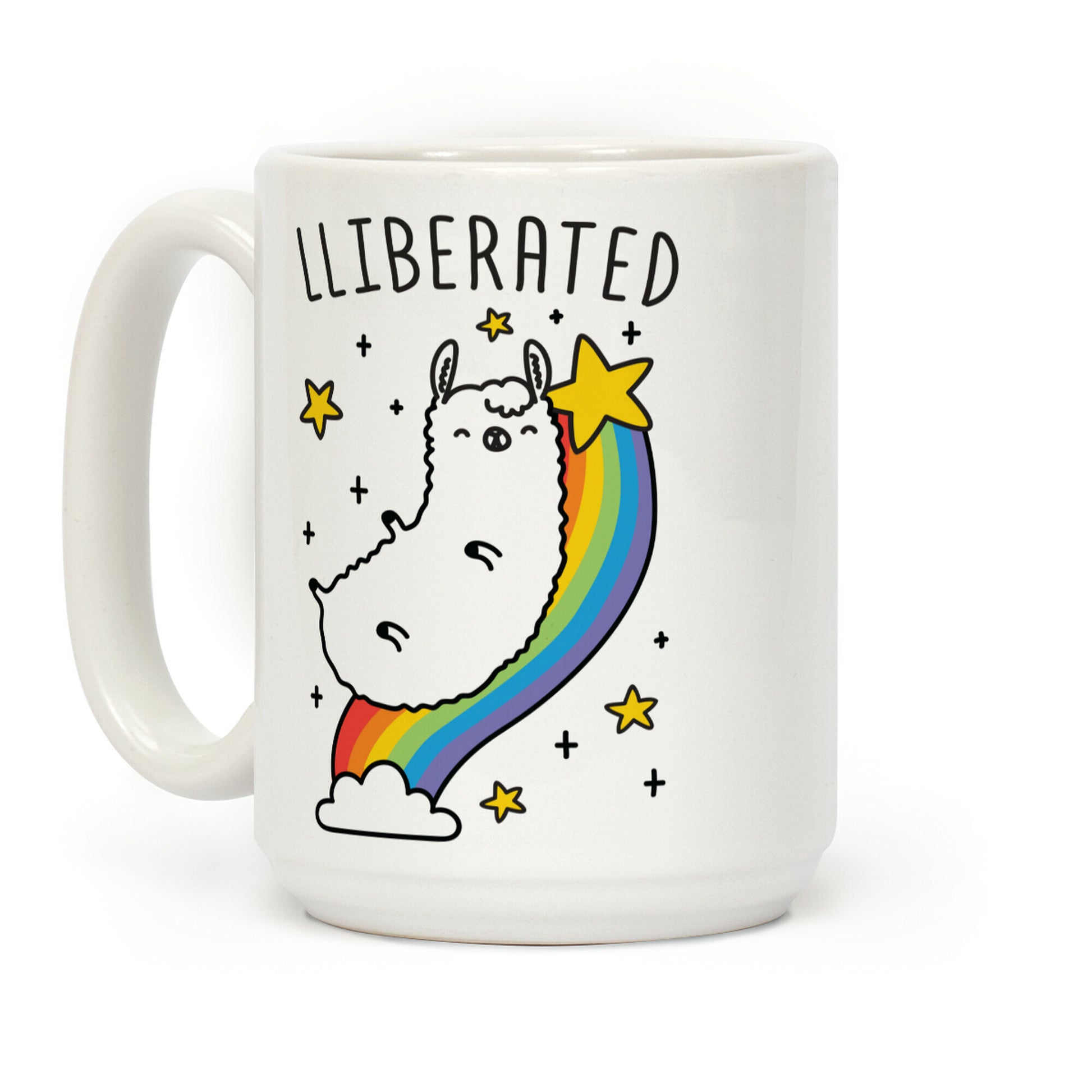 Liberated Llama Coffee Mug