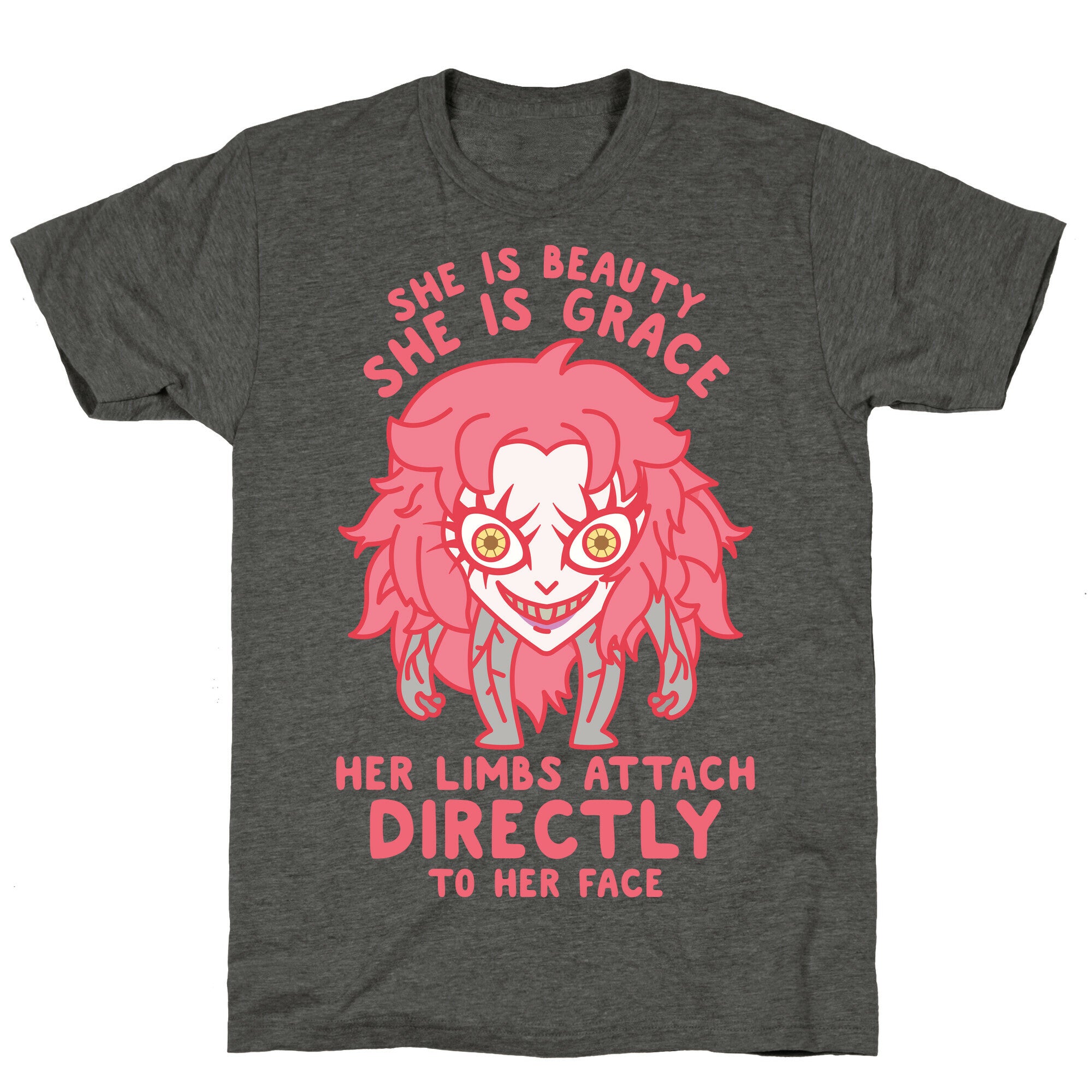 She Is Beauty She Is Grace Psycho Jenny Unisex Triblend Tee