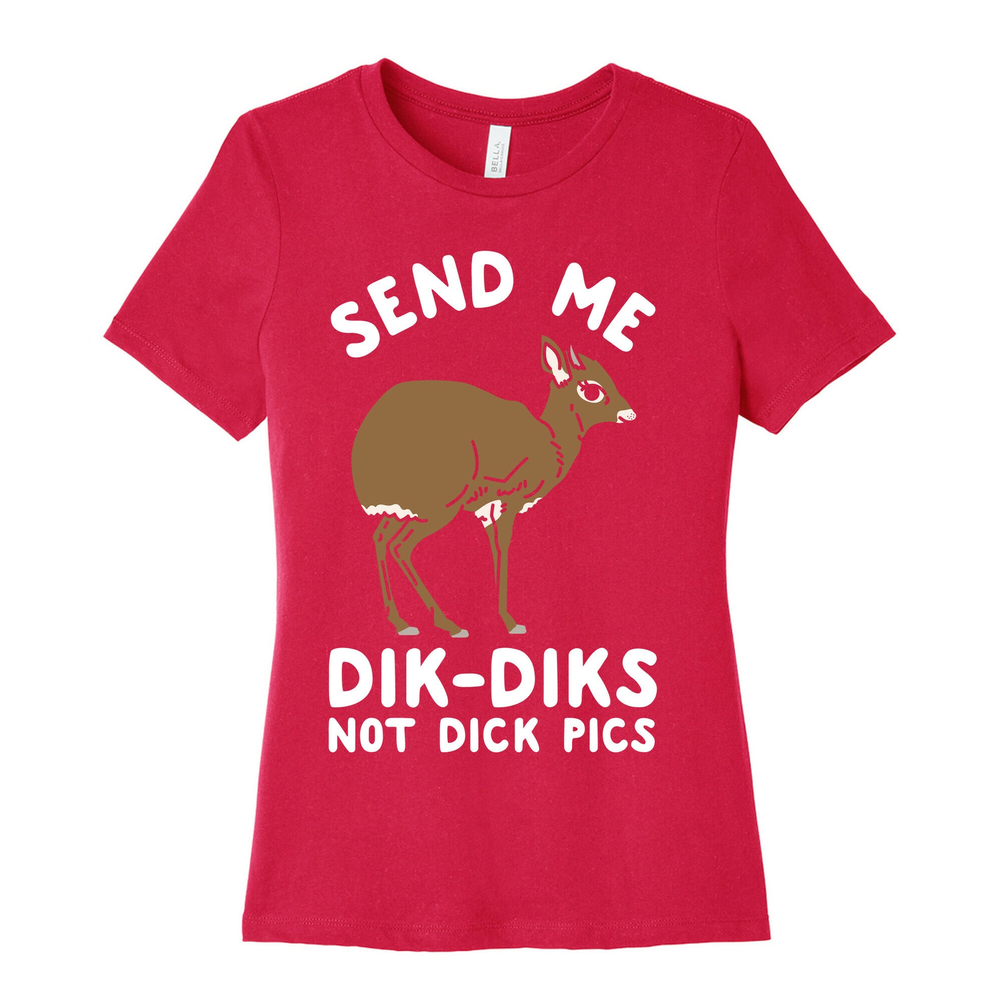 Send Me Dik-Diks Women's Cotton Tee