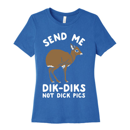 Send Me Dik-Diks Women's Cotton Tee