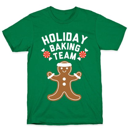 Holiday Baking Team (White Ink) T-Shirt