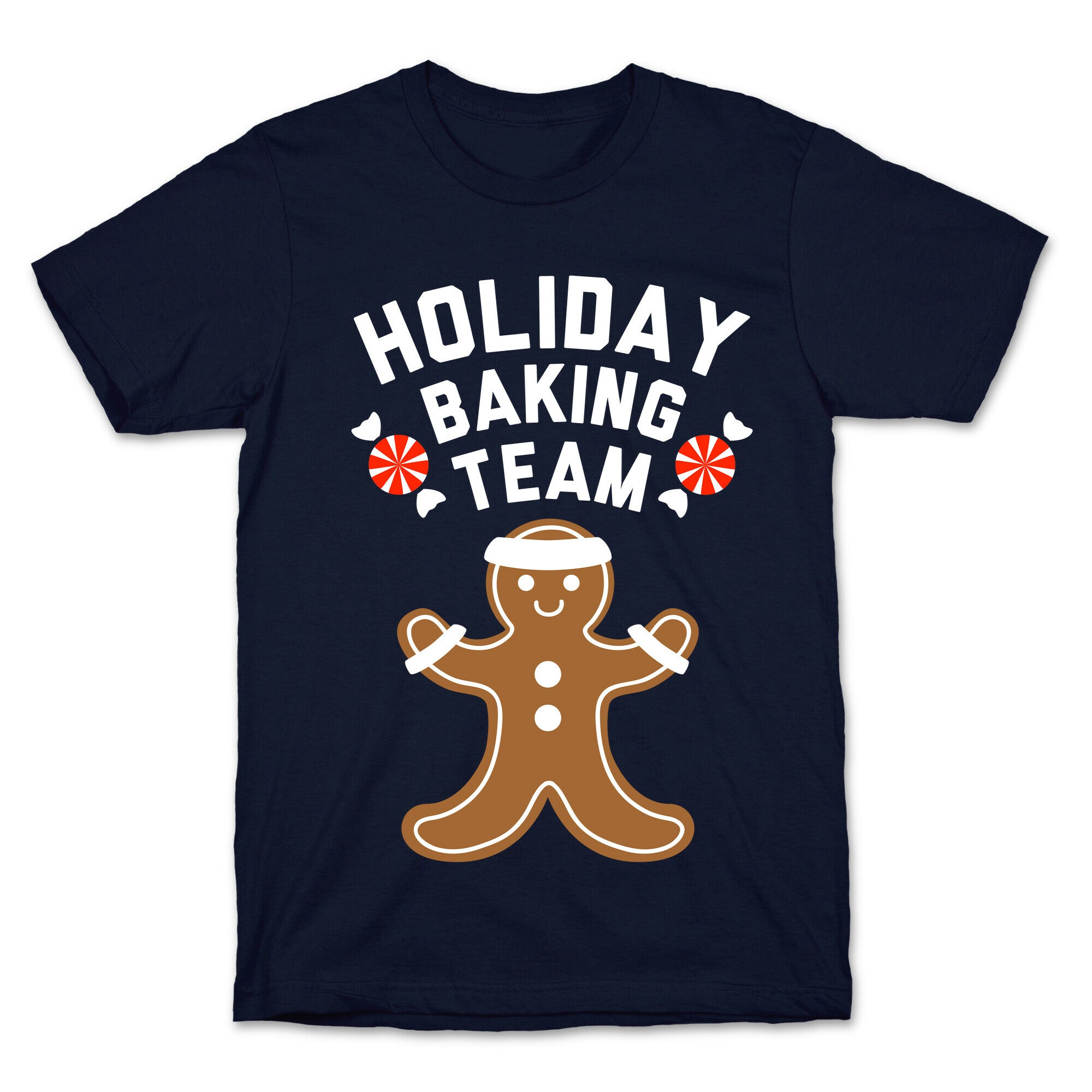 Holiday Baking Team (White Ink) T-Shirt
