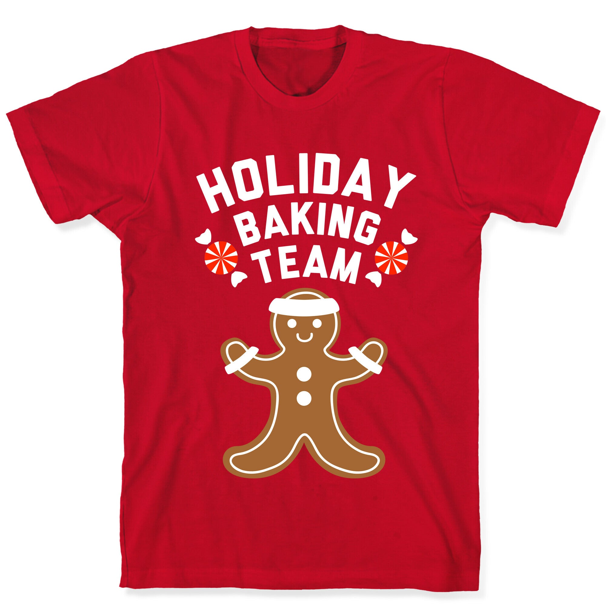 Holiday Baking Team (White Ink) T-Shirt