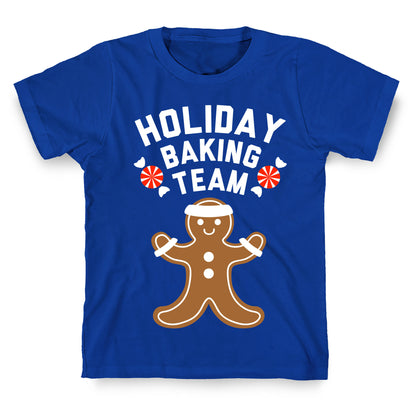 Holiday Baking Team (White Ink) T-Shirt