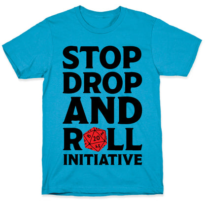 Stop Drop And Roll Initiative Unisex Triblend Tee