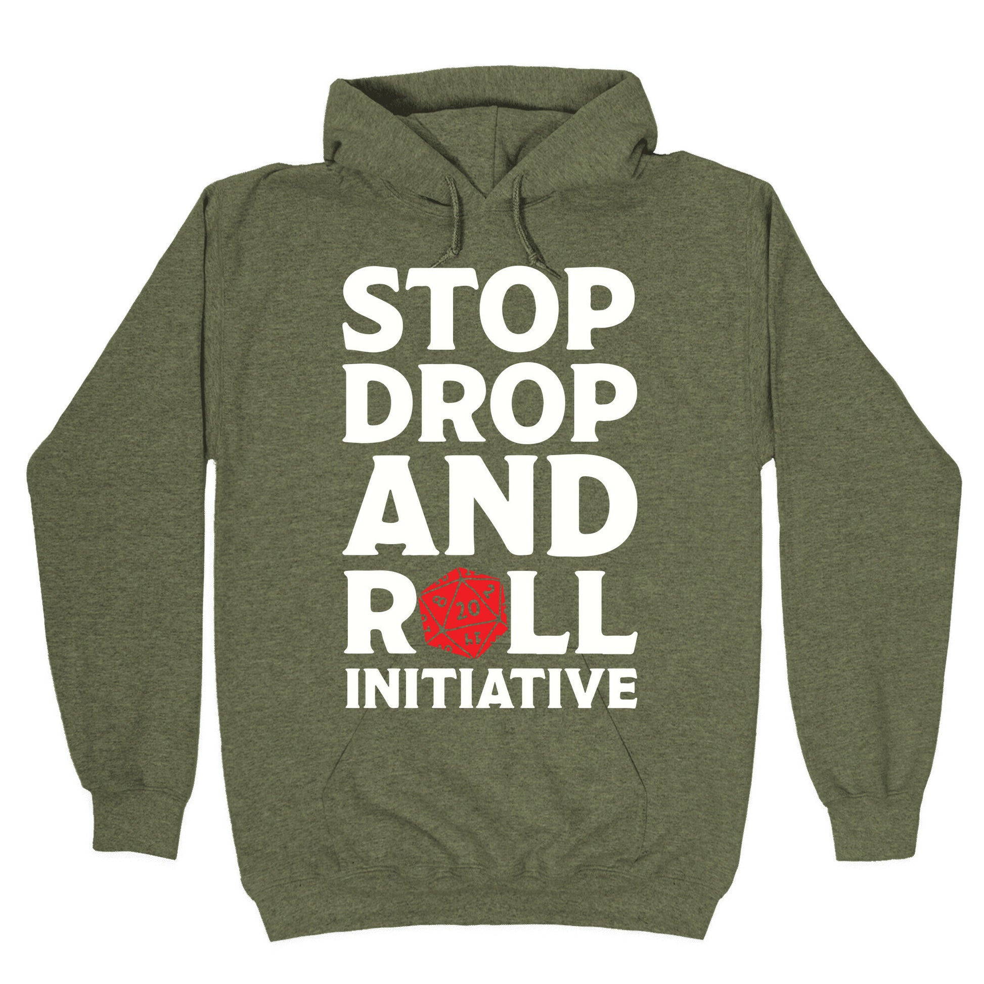 Stop Drop And Roll Initiative Hoodie